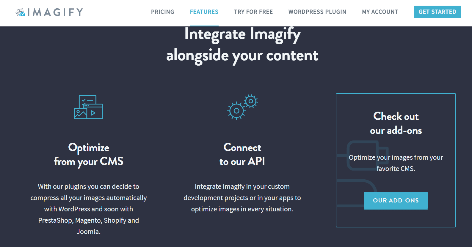 imagify image compression speed