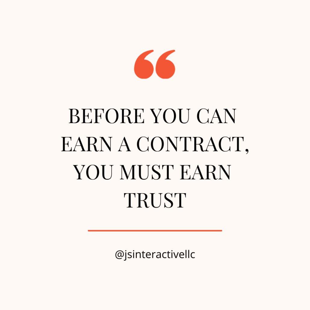 earn contract earn trust