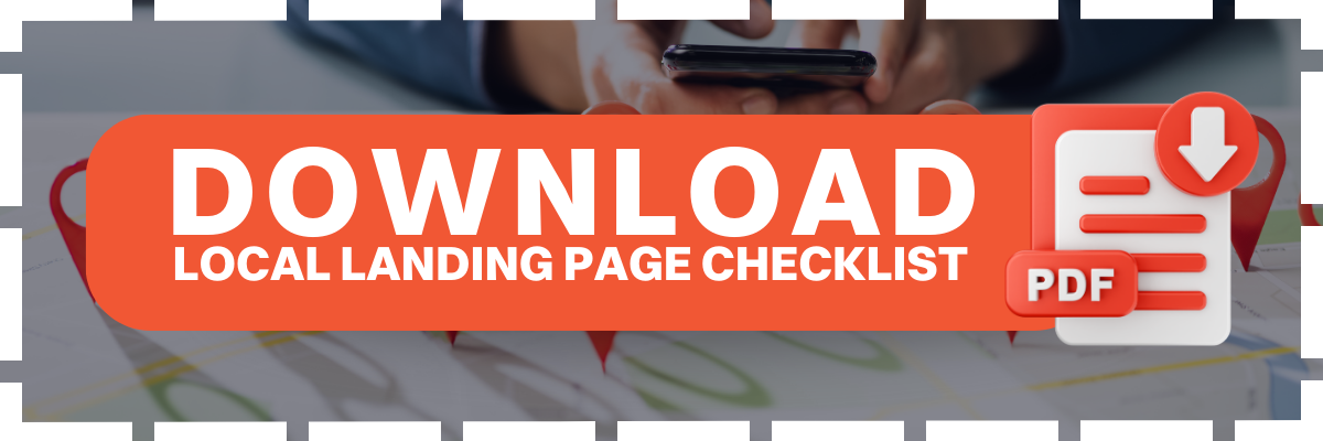 local seo landing page checklist