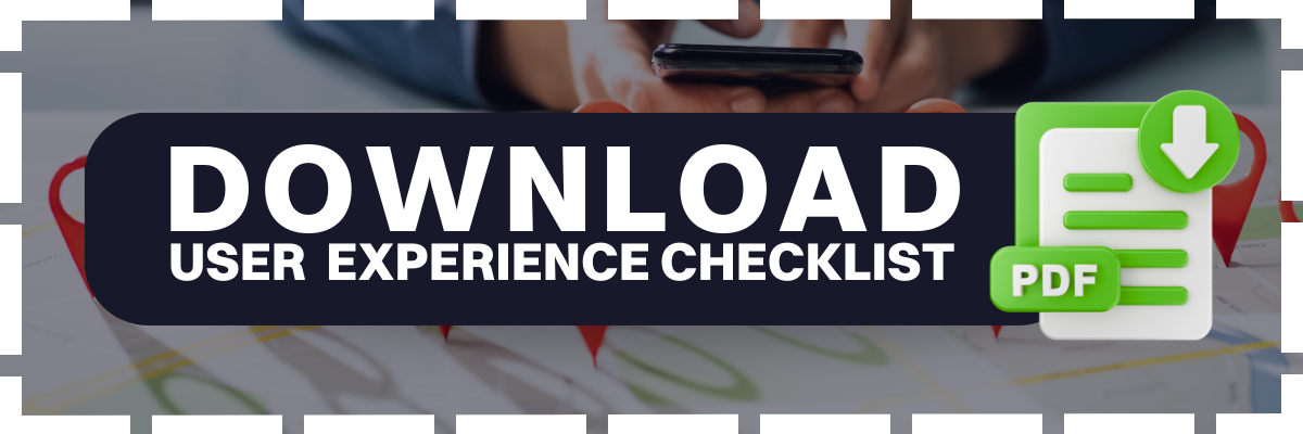 user experience checklist