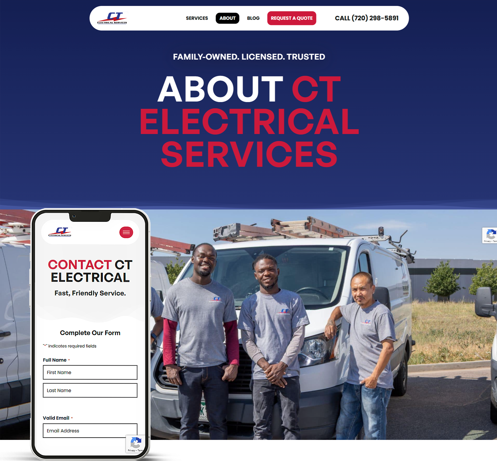 electrical company website