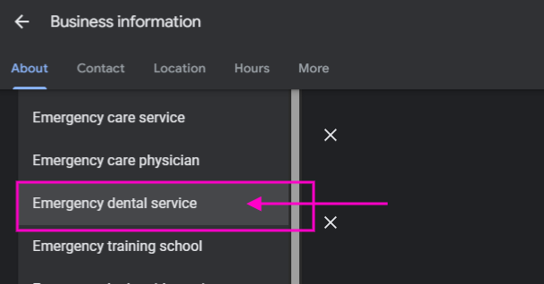 emergency dental service