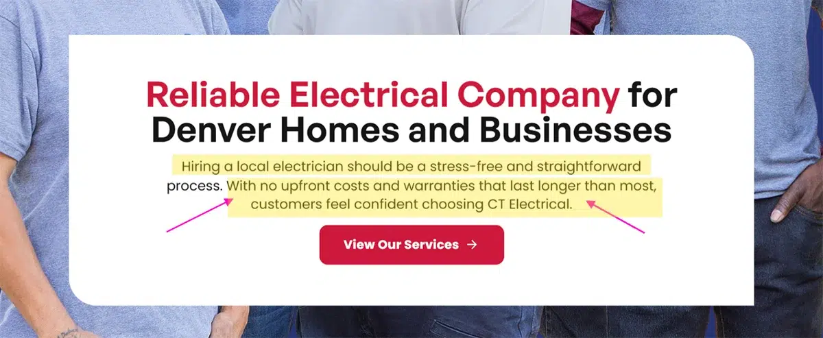 ct electrical messaging